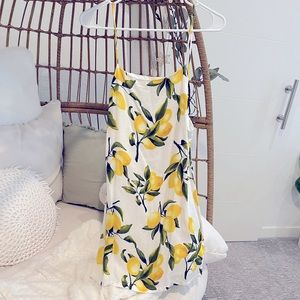 Forever21 Lemon Summer Mini Dress